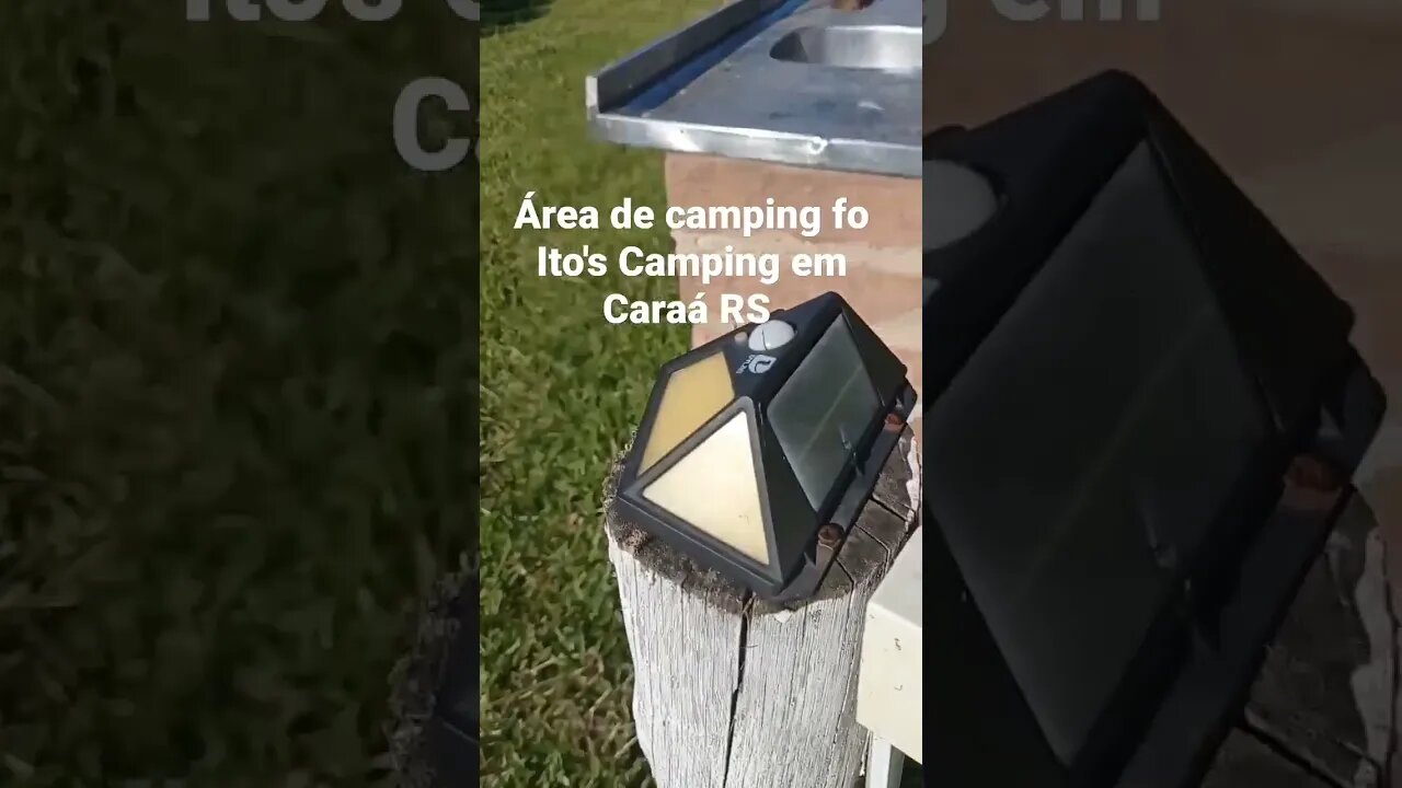 ÁREA DE CAMPING DO ITO'S CAMPING EM CARAÁ RS #tendeuecoisarada #camping #travel
