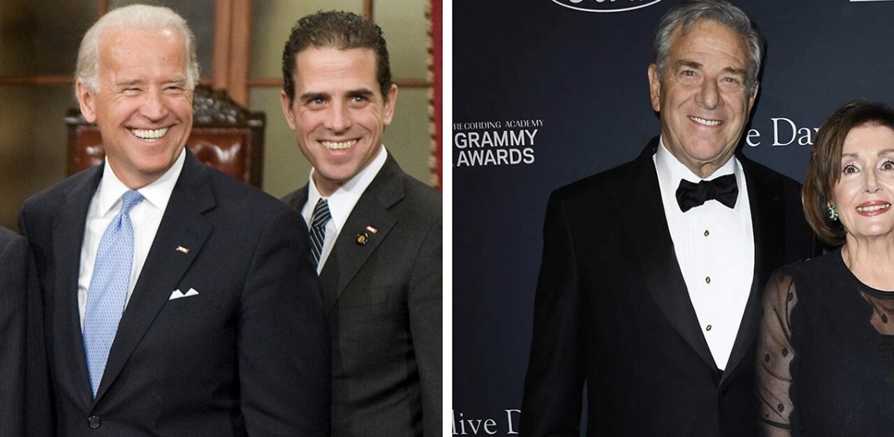 BIDENS VS PELOSIS, Who is the biggest crime family in government today?