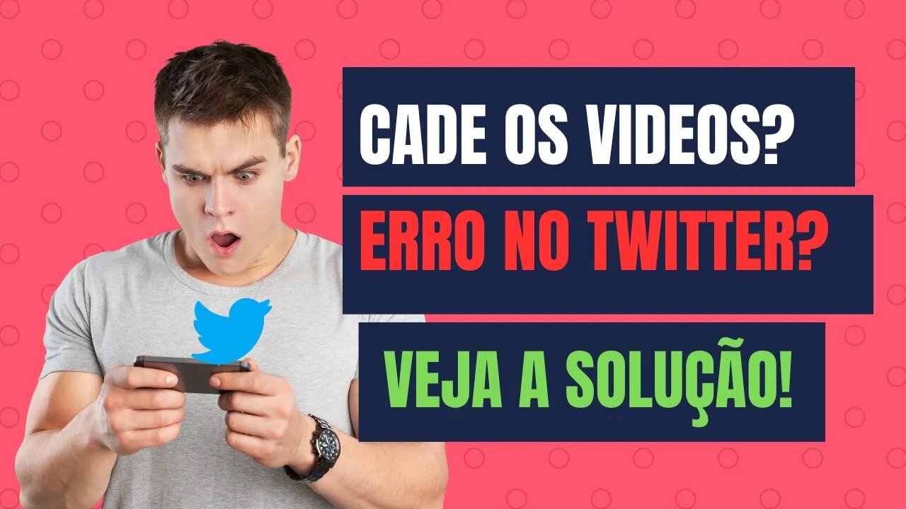 Twitter nao carrega midia - Como corrigir o erro