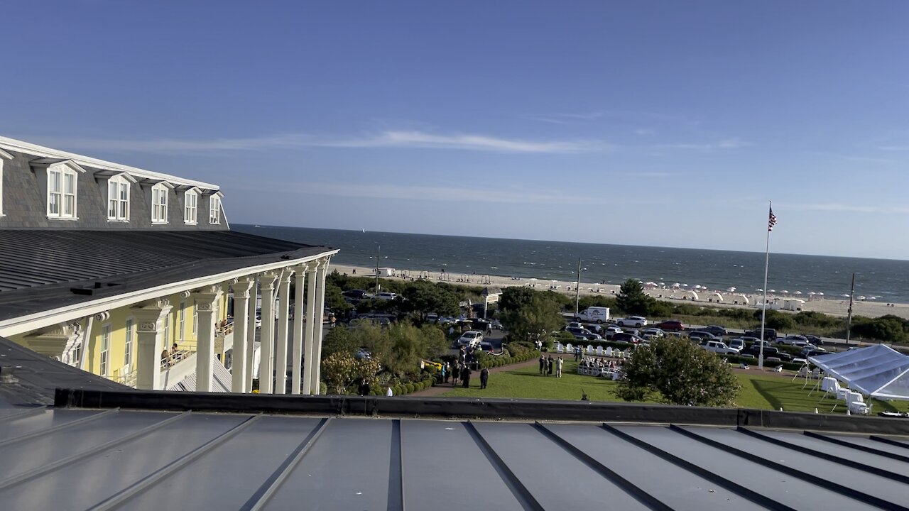 Cape May Congress Hall beach view