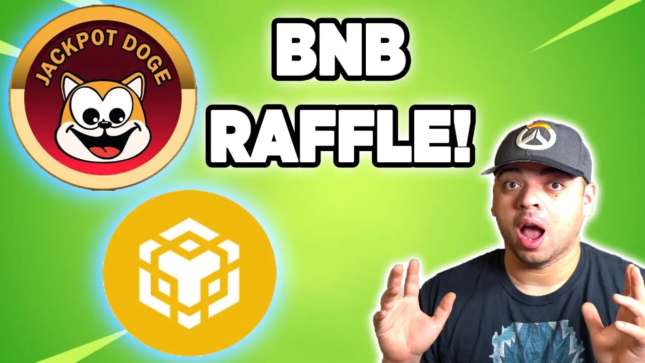 JACKPOT DOGE BNB RAFFLE EVERY 5 DAYS! WIN BNB BY ENTERING IN! LESS THAN $10 TO ENTER!