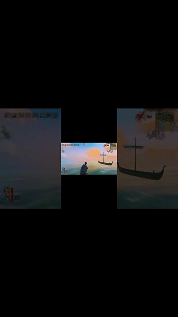 Omen At Sea! ~ Valheim #shorts #shortvideo #subscribe