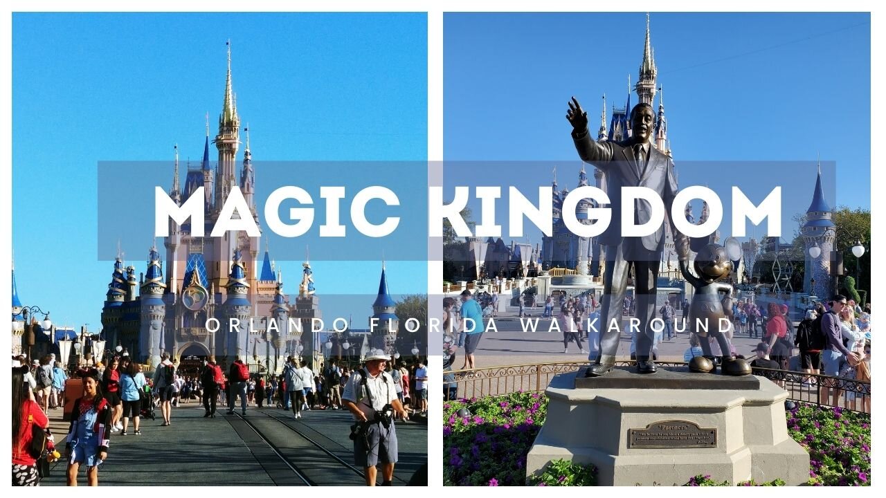 Walkaround Magic Kingdom Disney | World Orlando Florida