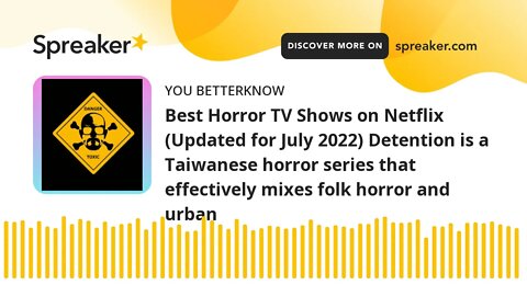 Best Horror TV Shows on Netflix (Updated for July 2022) Detention is a Taiwanese horror series that