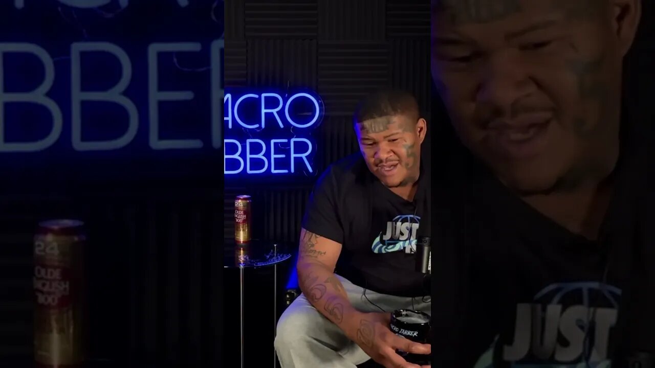 CRIP MAC Only Drinks Old English #oldenglish #nojumper #macrojabber #adam22 #cripmac #wack100