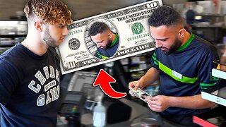 Using Fake Money Prank