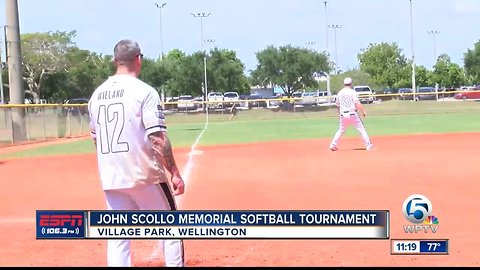 John Scollo softball tournament 4/6