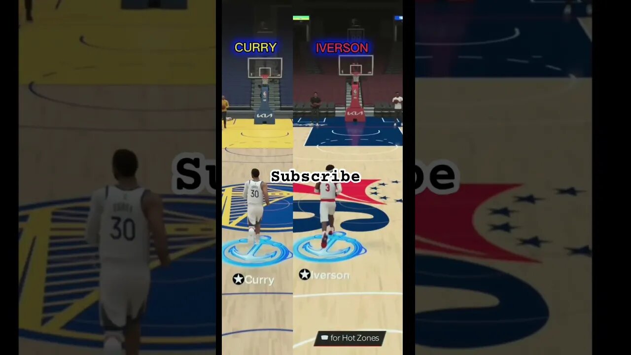 STEPHEN CURRY vs ALLEN IVERSON #gameplay