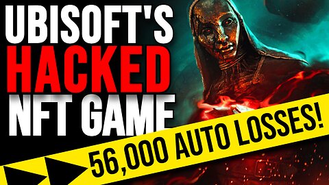 HACKED NFT GAME! Ubisoft's Game NFT's are priced at $63,000USD?! One Hacker tried to steal it all!