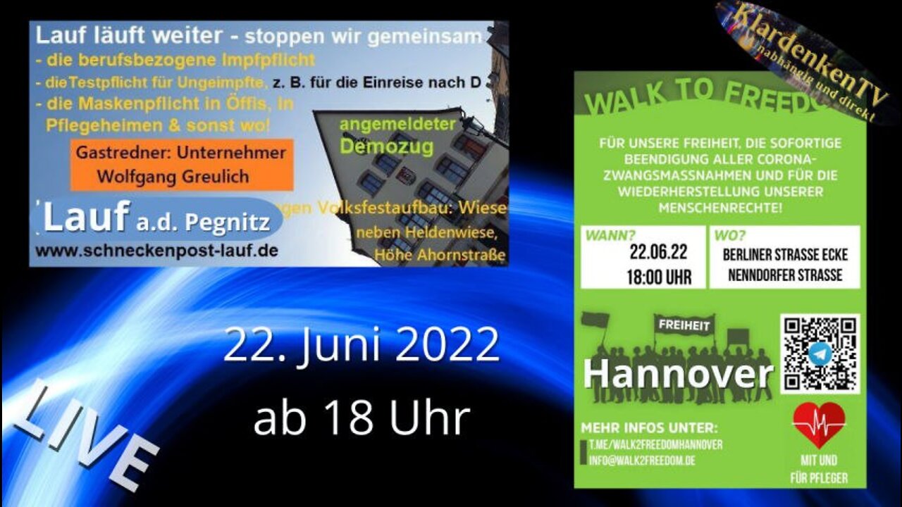 RESTREAM I Lauf a.d. Pegnitz und Hannover am 22.06.2022