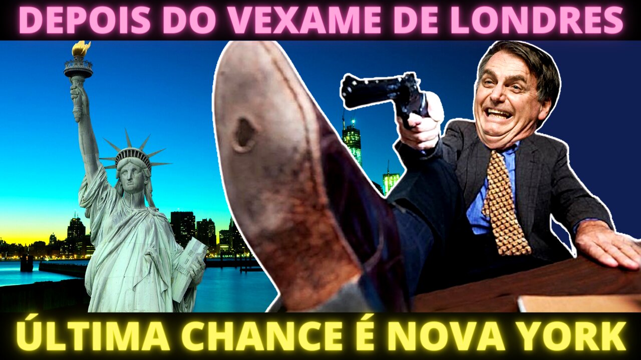 Bolsonaro faz papelão em Londres mas aliados esperam virada na ONU