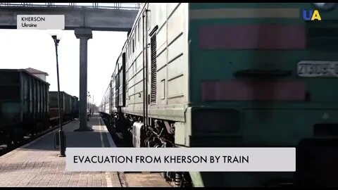 Escape from the shelling, or return to native land