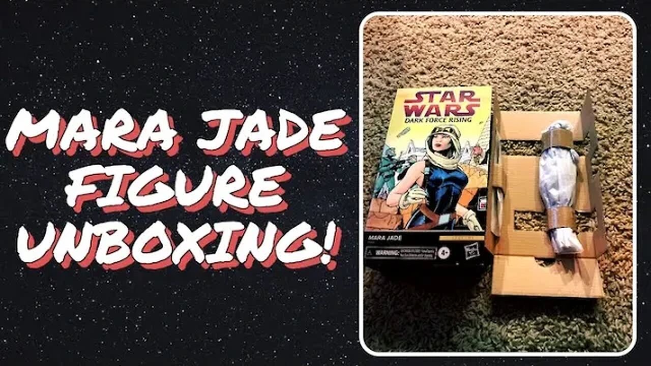 UNBOXING 6" MARA JADE Star Wars The Black Series Action Figure!