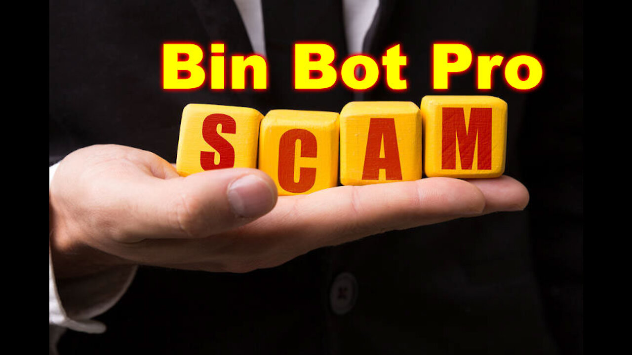 See and judge yourself a live trade on the Bin Bot Pro site Prove that this site is deceptive vid 8