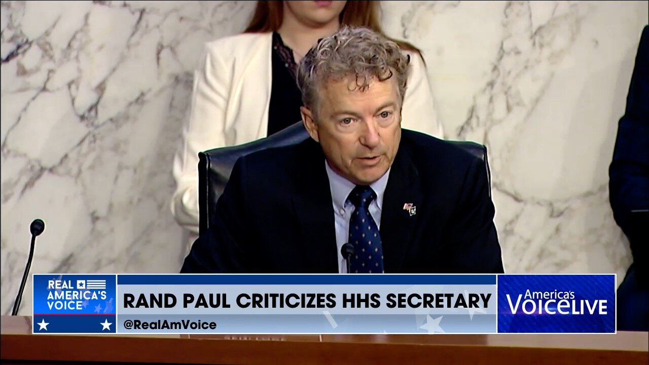 Senator Rand Paul TORCHES HHS Head over Natural Immunity