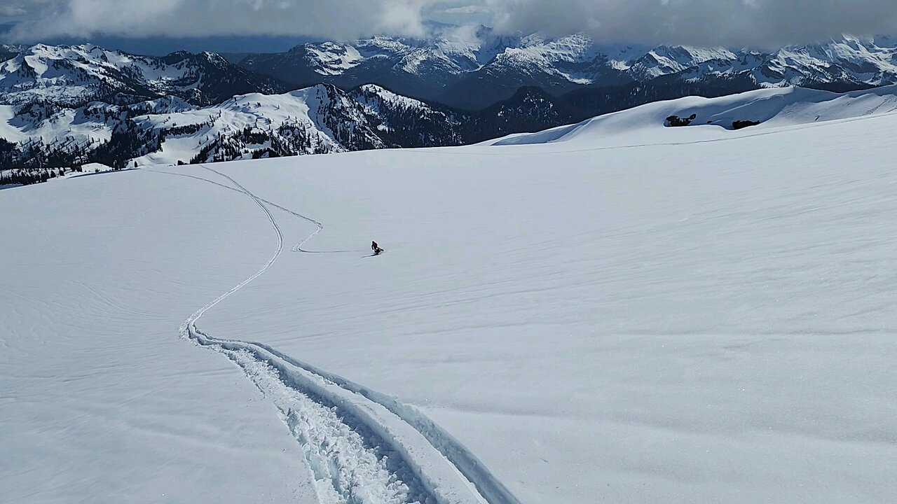 Snowmobile Neverending Wheelie!