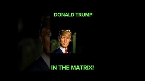 DONALD TRUMP IS In The MATRIX! Artificial Intelligence Video Parody