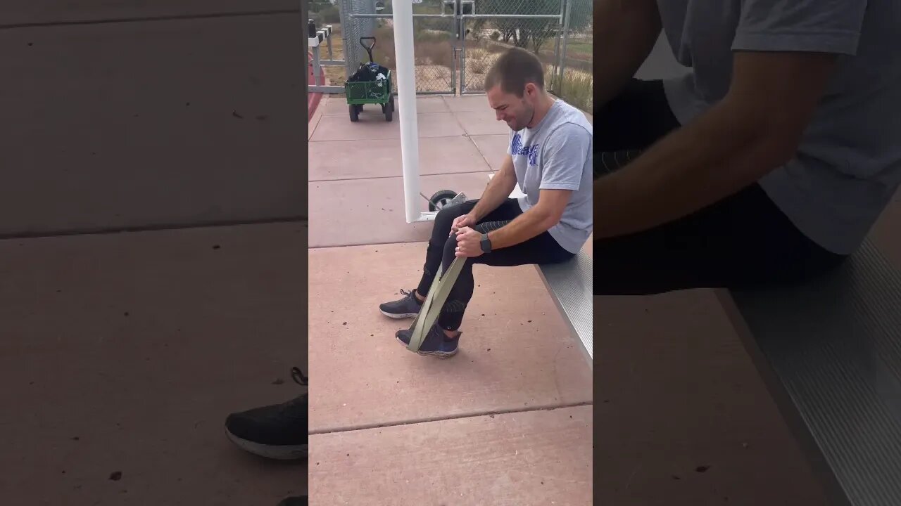 Poor Man’s Seated Calf - Soleus Exercise To Sprint Faster