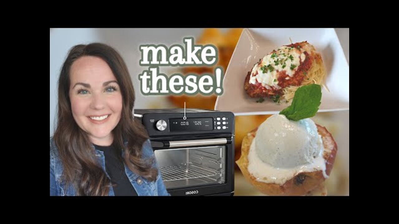 AIR FRYER RECIPES FOR DINNER | AIR FRYER DINNER INSPIRATION | FEEDING THE BYRDS