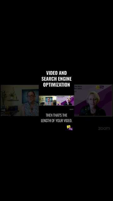Video and Search Engine Optimization