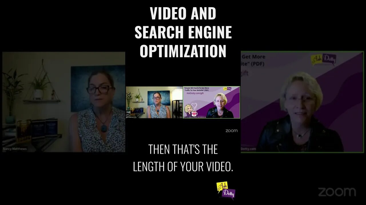 Video and Search Engine Optimization