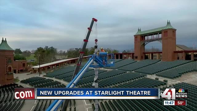 New upgrades at Starlight Theatre