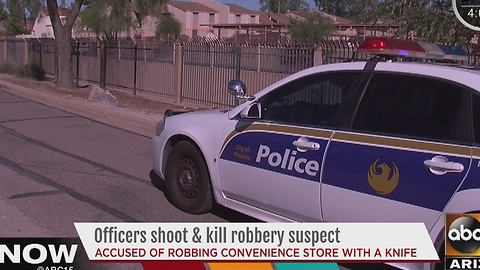 Armed robbery at dollar store leads to deadly encounter with police