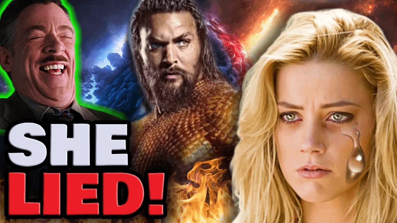 Amber Heard Caught LYING about AQUAMAN 2?! The Director sets the record straight!