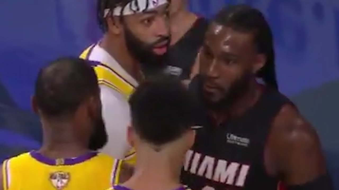 LeBron James TRASH TALKS Jae Crowder After Dirty Play Slams Him To The Floor | NBA FINALS 2020