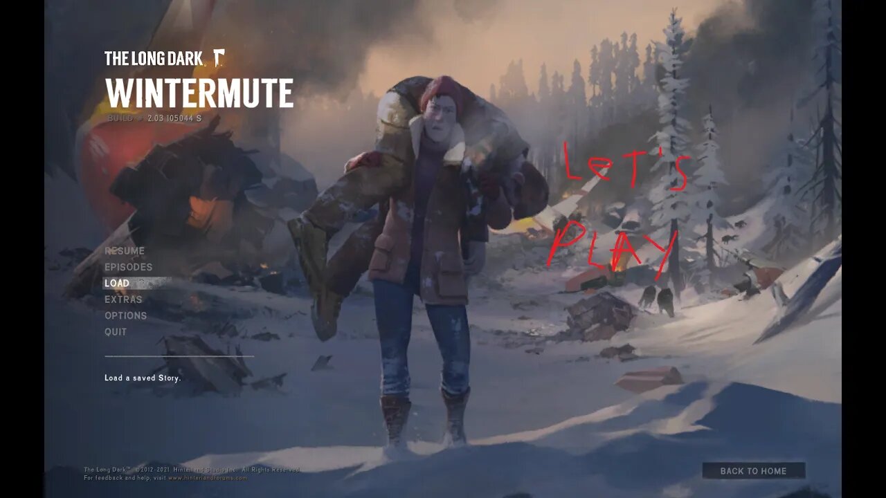 Plane Crash Rescue - Let's Play - The Long Dark Winter Mute Episode 3