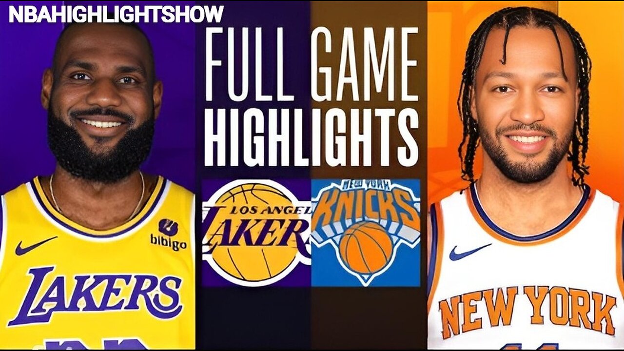 Los Angeles Lakers vs New York Knicks Full Game Highlights | Feb 3 | 2024 NBA Season