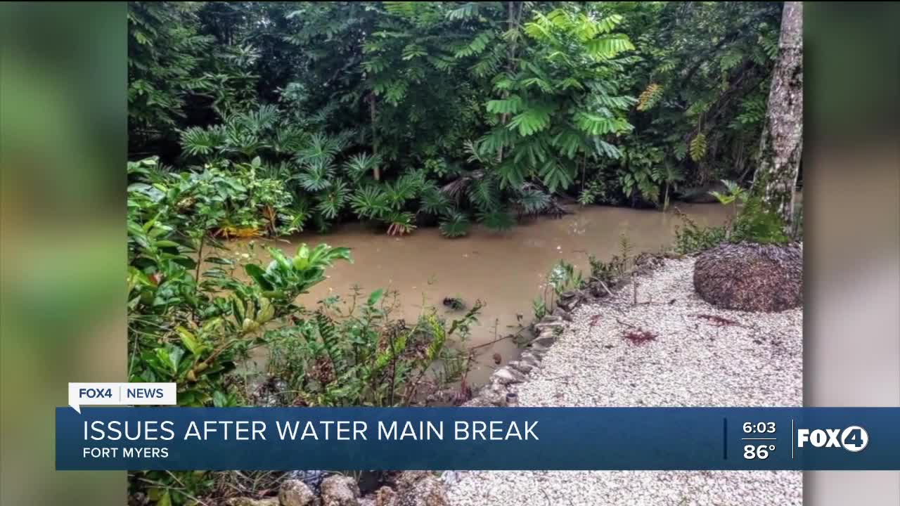 Second round of water issues for Fort Myers canal