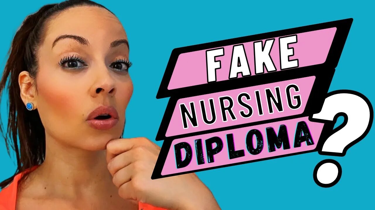 Fake Nursing Diplomas and Nursing Exam Pass Rates Drop