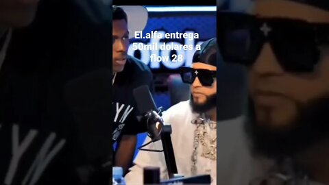 el.alfa entrega 50mil dólares a flow 28