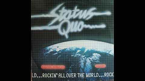 Status Quo - Rockin' All Over The World (1977) [Complete LP]