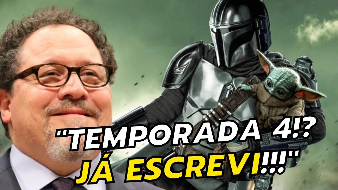 JON FAVREAU CONFIRMA QUARTA TEMPORADA DE THE MANDALORIAN!!!