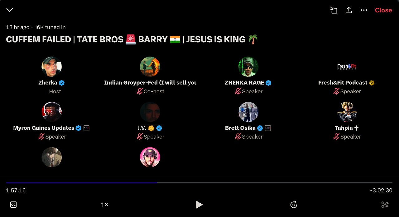 CUFFEM FAILED | TATE BROS 🚨 BARRY 🇮🇳 | JESUS IS KING 🌴