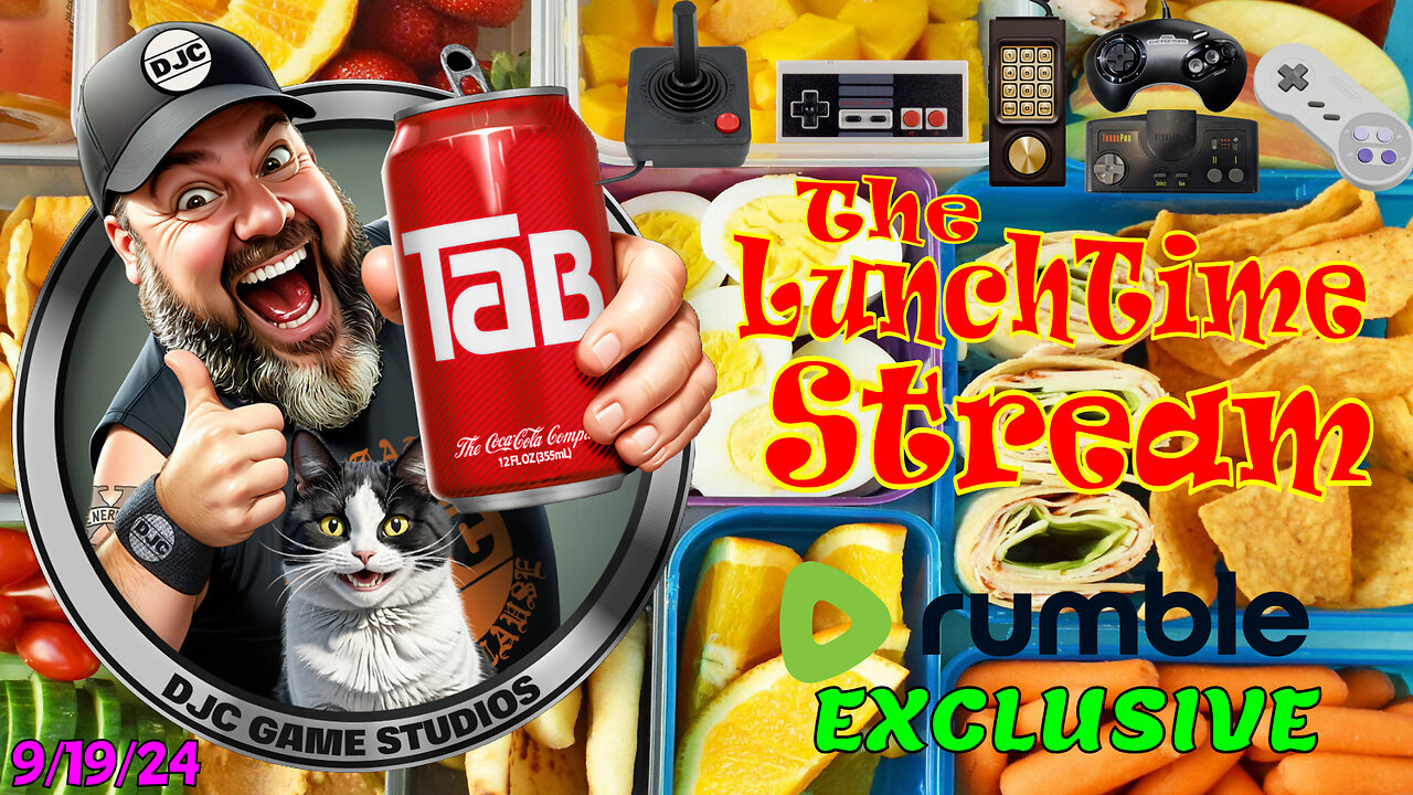 The LuNcHTiMe StReAm - LIVE Retro Gaming with DJC - 9/19/24