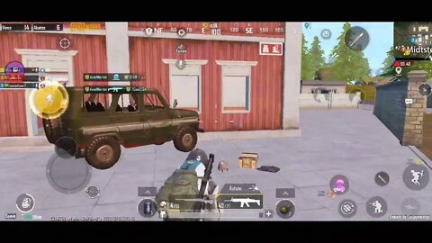 Jogando PUBG Mobile