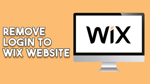 How To Remove Login To Wix Website (Step By Step)