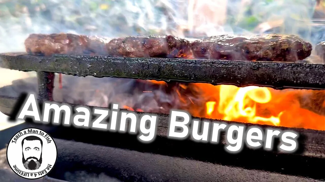 🔵🔥 Ultimate Burger Grilling Guide | Master the Perfect Burger Every Time! | Teach a Man to Fish