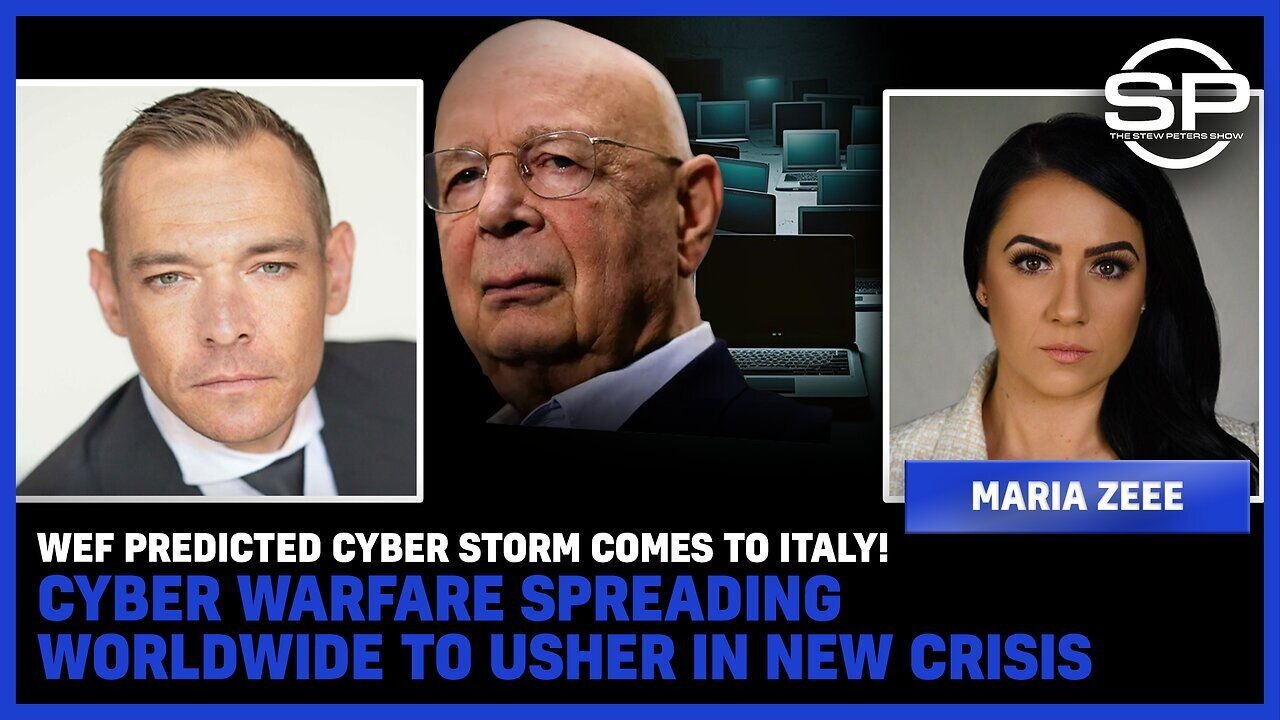 WEF Predicted CYBER STORM Comes To Italy! Cyber Warfare Spreading Worldwide To Usher In New Crisis