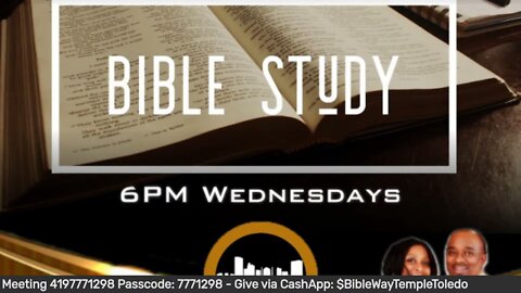 BIBLE STUDY @ BIBLEWAY TEMPLE TOLEDO