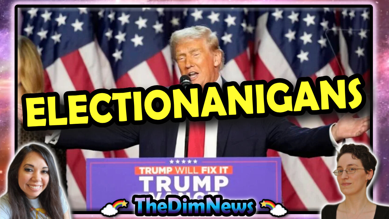 TheDimNews LIVE: Trump Elected 47th President | Peanut the Squirrel | RIP, Torchic the Chicken