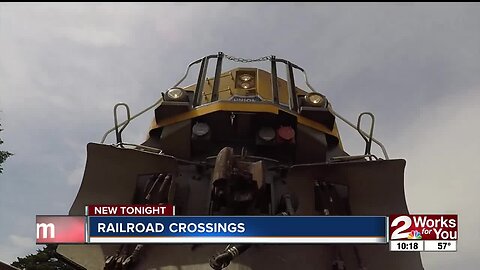 Oklahoma train engineers describe dangers of crossing railroad tracks