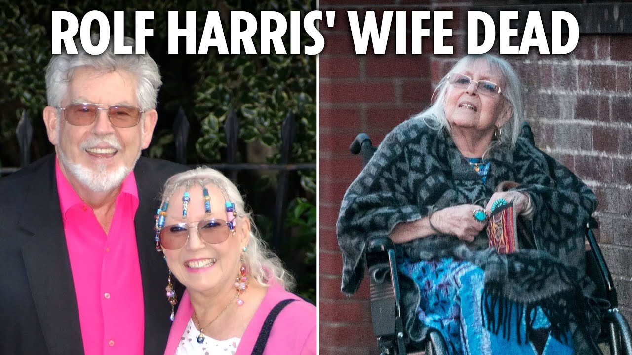 Rolf Harris’ wife Alwen Hughes dies aged 93 one year after paedo husband’s death from neck cancer