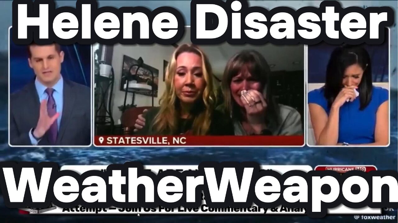 Disaster Helene - conspiracy to destroy Western North Carolina.