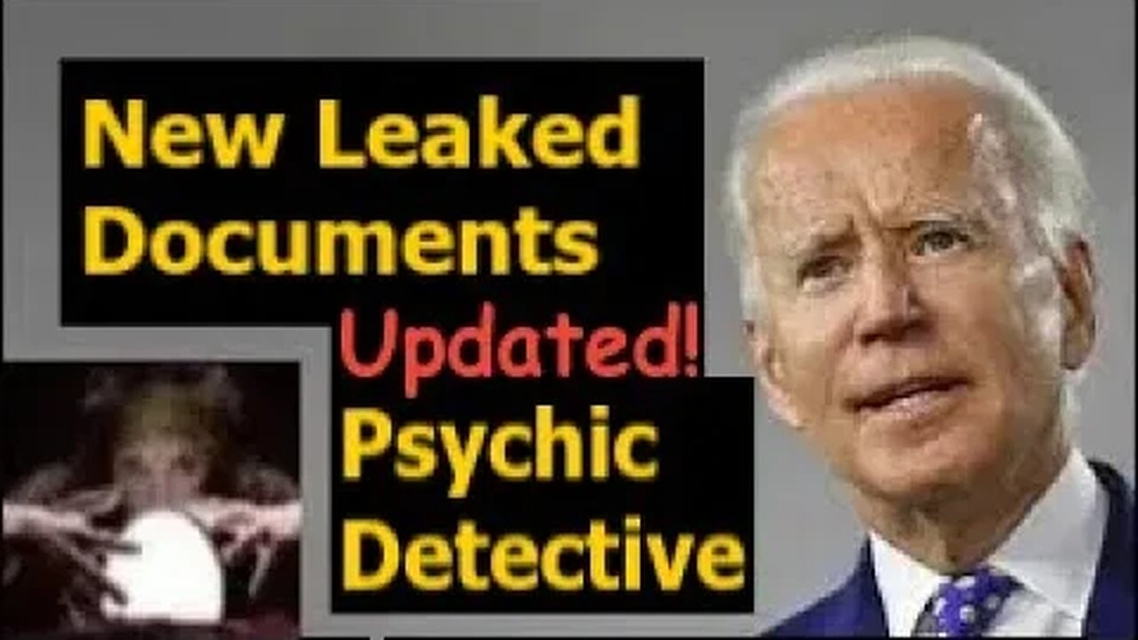 Rats Leak Info Joe Biden News Update: Psychic Reading - Ukraine Russia Documents Exposed