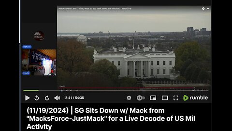 (11/19/2024) | SG Sits Down w/ Mack from "MacksForce-JustMack" for a Live Decode of US Mil Activity