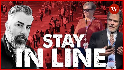 Voting early? STAY IN LINE!